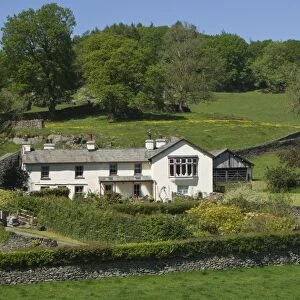 Castle Farm, Sawrey, the marital home of Beatrix Potter, famous author of childrens stories, Lake District National Park, Cumbria, England, United Kingdom, Europe