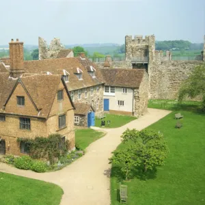 Castle, Framlingham, Suffolk, England, United Kingdom, Europe