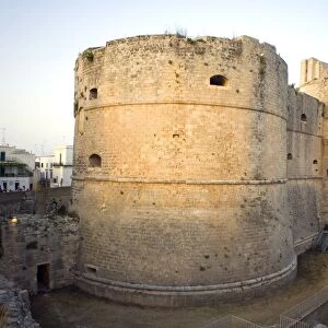 The castle, Otranto, Lecce province, Puglia, Italy, Europe