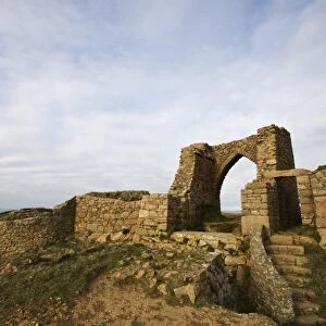 Castle Ruins, Grosnez, Jersey, Channel Islands, United Kingdom, Europe