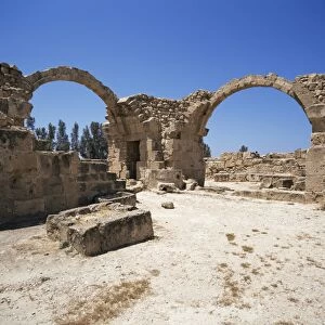 Castle of Saranda Kolones, Paphos, Cyprus, Europe