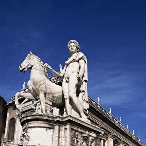 Castor and Pollux statue