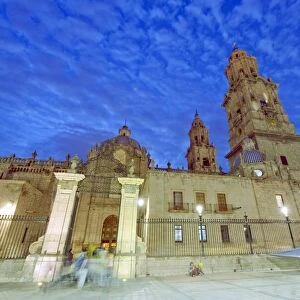 Cathedral, Morelia, UNESCO World Heritage Site, Michoacan state, Mexico, North America