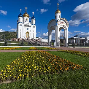 Cathedral of the Nativity, Ploshchad Pobedy, Yuzhno-Sakhalinsk, Sakhalin, Russia