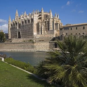 Cathedral, Palma, Majorca, Balearic Islands, Spain, Europe