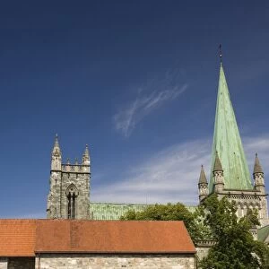 The Cathedral Precinct, Archbishops Palace and Museum, Cathedral beyond