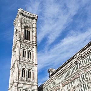 The Cathedral of Santa Maria del Fiore and Campanile di Giotto, Florence (Firenze)