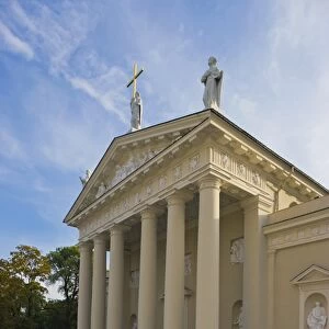 Cathedral Square (Katedros aikste), Vilnius Cathedral, Vilnius, Lithuania