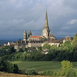 The cathedral of St. Lazare at Autun in Burgundy, France, Europe