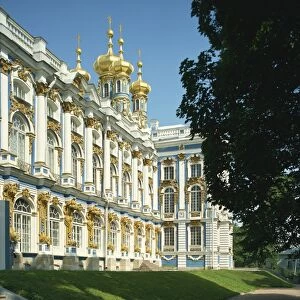 Catherine Palace near St. Petersburg, Russia, Europe