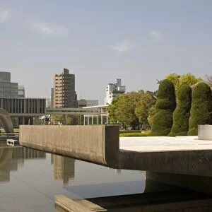 Cenotaph and Peace Museum, Hiroshima, Japan, Asia