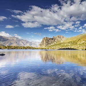 Central Asia, Tajikistan, Fan mountains, Alaudin lake