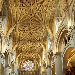 Chancel vault, by William Orchard, circa 1500, Christ Church Cathedral