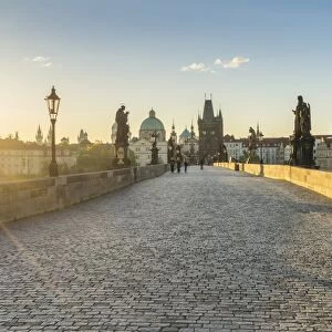 Charles Bridge, Prague, UNESCO World Heritage Site, Czech Republic, Europe