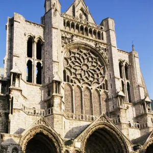 Chartres Cathedral, UNESCO World Heritage Site, Chartres, Centre, France, Europe