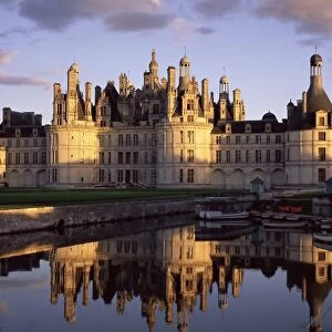 Chateau of Chambord, UNESCO World Heritage Site, Loir et Cher, Region de la Loire