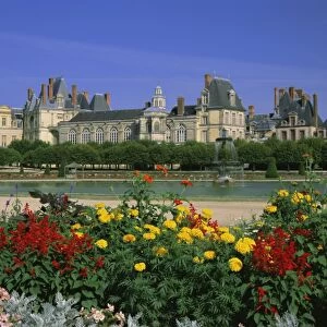Chateau de Fontainebleau, UNESCO World Heritage Site, Fontainebleau, France, Europe