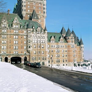 Chateau Frontenac, City of Quebec, province of Quebec, Canada, North America