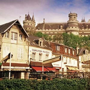 Chateau, Pierrefonds, Oise, Nord-Picardy, France, Europe