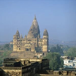 Chaturbhuj Temple, Orcha, Madhya Pradesh state, India, Asia