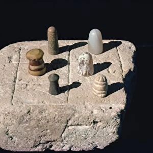 The chess board from the Indus civilisation at Mohenjodaro