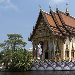 Choeng Mon temple, Koh Samui, Thailand, Southeast Asia, Asia