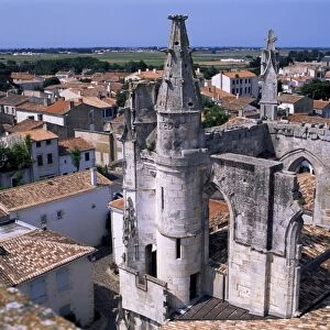 Church dating from the 15th century, St. Martin, Ile de Re, Poitou Charentes
