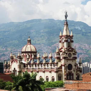 Church in Medellin, Colombia, South America