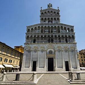 Church of San Michele in Foro, Lucca, Tuscany, Italy, Europe