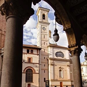 The church of San Tommaso Apostolo, Turin, Piedmont, Italy, Europe