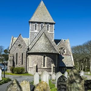 The church of St. Anne, Alderney, Channel Islands, United Kingdom, Europe