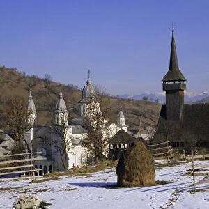 Churches in Maramuresh (Maramures), Romania, Europe