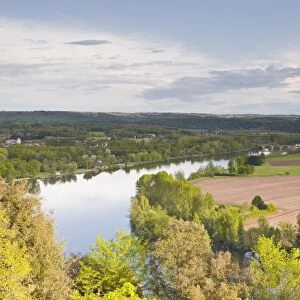 The Cingle de Tremolat and the Valley of the Dordogne, Dordogne, France, Europe