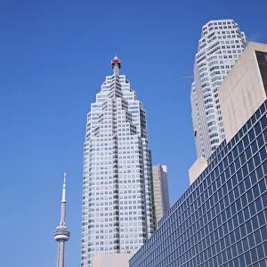 City centre buildings, Toronto, Ontario, Canada, North America