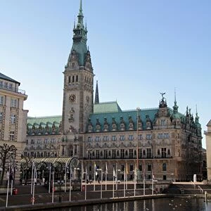 City Hall, Hamburg, Germany, Europe