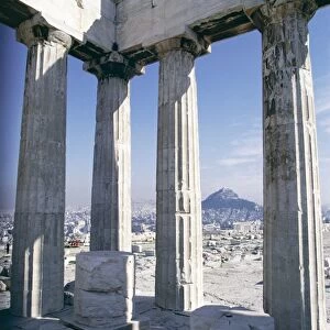 City from the Parthenon