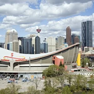 City skyline, Calgary, Alberta, Canada, North America