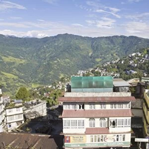 City view, Gangtok, Sikkim, India, Asia