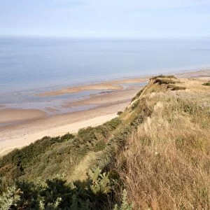 Cliff path from Cromer to Overstran, Norfolk, England, United Kingdom, Europe