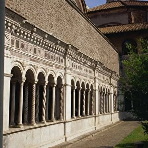 Cloister from the 13th century, San Giovanni in Laterano Basilica, Rome