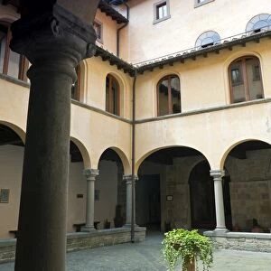 Cloister of the Benedictine Monastery of Camaldoli, Camaldoli, Poppi, Arezzo province