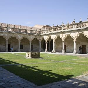 Cloisters and courtyards of Salamanca University