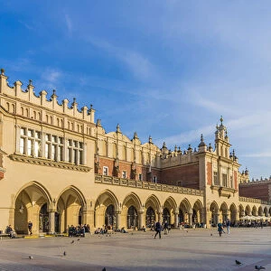 Cloth Hall in the main square, Rynek Glowny, in the medieval old town, UNESCO World
