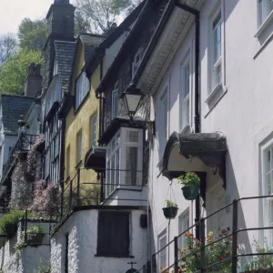 Clovelly village, North Devon, England, United Kingdom, Europe