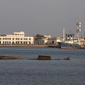 The coastal town of Massawa on the Red Sea, Eritrea, Africa