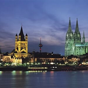 Cologne Skyline, Germany