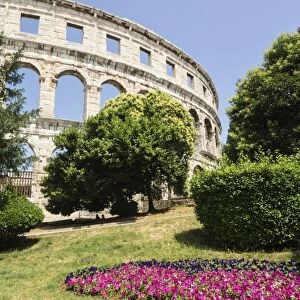 The Colosseum, Pula, Istria, Croatia, Europe