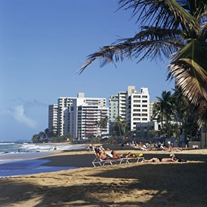 Condado Beach, San Juan, Puerto Rico, Central America