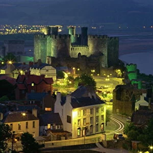 Conwy Castle, UNESCO World Heritage Site, Gwynedd, Wales, United Kingdom, Europe