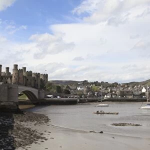 Conwy Castle, UNESCO World Heritage Site, Conwy, North Wales, Wales, United Kingdom, Europe